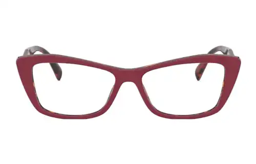 PRADA Prescription Glasses Unisex Red