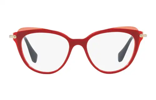 MIU MIU Prescription Glasses Women's Red
