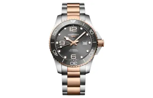 LONGINES Comcast Diving Collection Automatic Mechanical Movement 300m Waterproof Men's Watches Watch Gray Dial