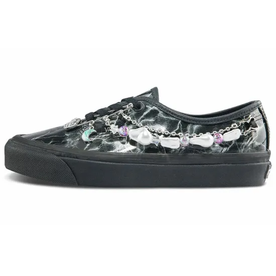 Vans Style 44 Skateboarding Shoes Unisex Low-top Black/white