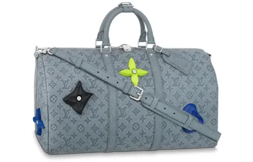 LOUIS VUITTON Keepall 50 Granite