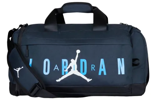 Jordan Polyester Handbag Travel Bag Medium Unisex Marine Blue