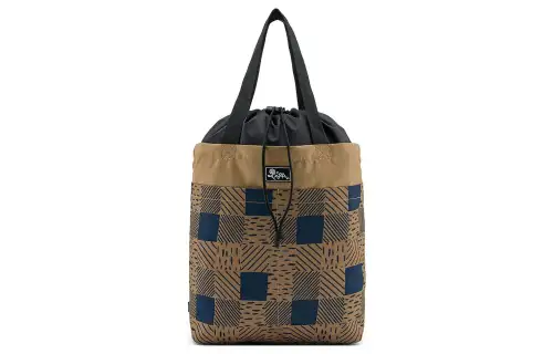 Vans Polyester Tote Bag, Shopping Bag, Handbag Regular Women's Brown