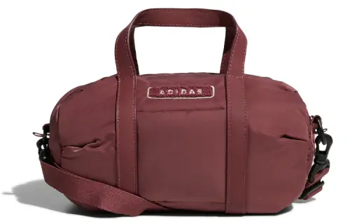 Adidas Recycled Polyester Travel Bag Gym Bag Large Women's Dark Red