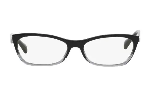 PRADA Plate Frame Rectangular Eyeglass Frames Unisex