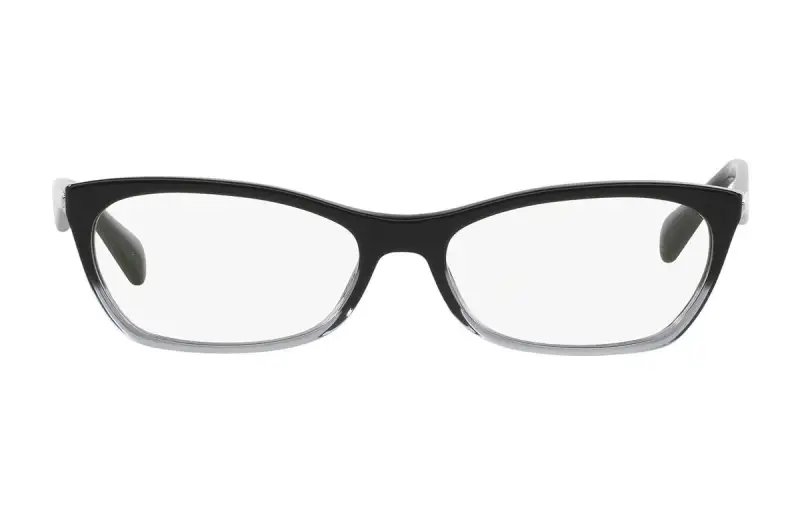 PRADA Plate Frame Rectangular Eyeglass Frames Unisex