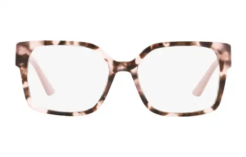 Prada tortoiseshell-effect square-frame glasses