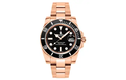 Bape Type 1 Bapex Watch Gold