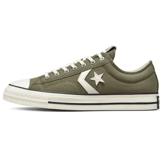 Converse Star Player 76 Skateboarding Shoes Unisex Low-top Green/white