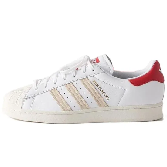 Adidas Originals Superstar Kith Classics White Red