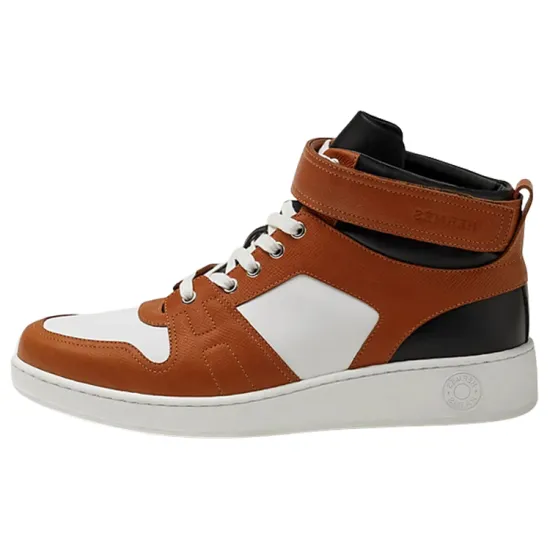 HERMES Freestyle Stylish Skateboarding Shoes Men's Brown White Black