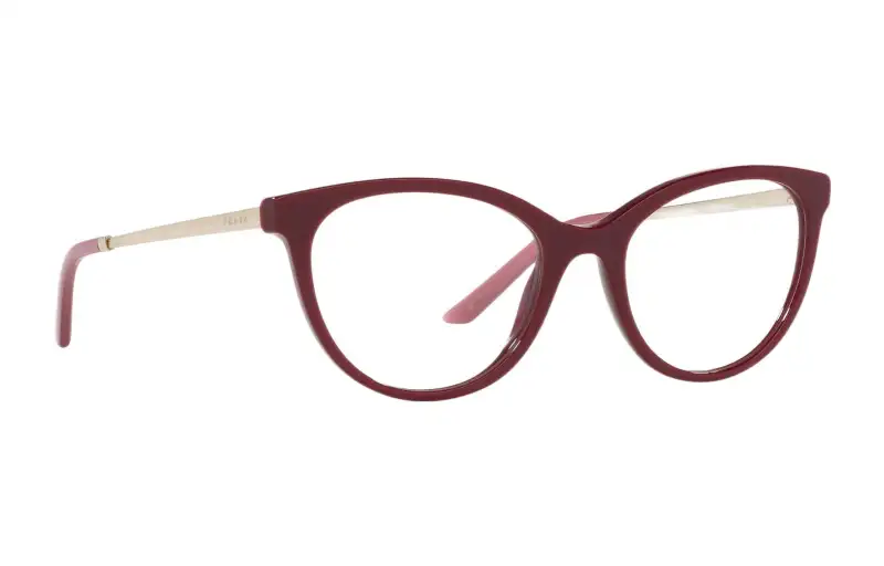 PRADA Prescription Glasses Unisex Red