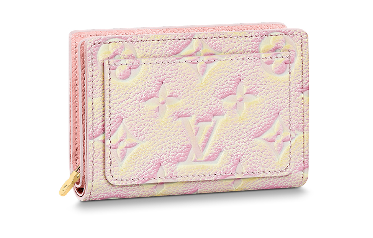 LOUIS VUITTON Summer Stardust Clea Wallet Pink