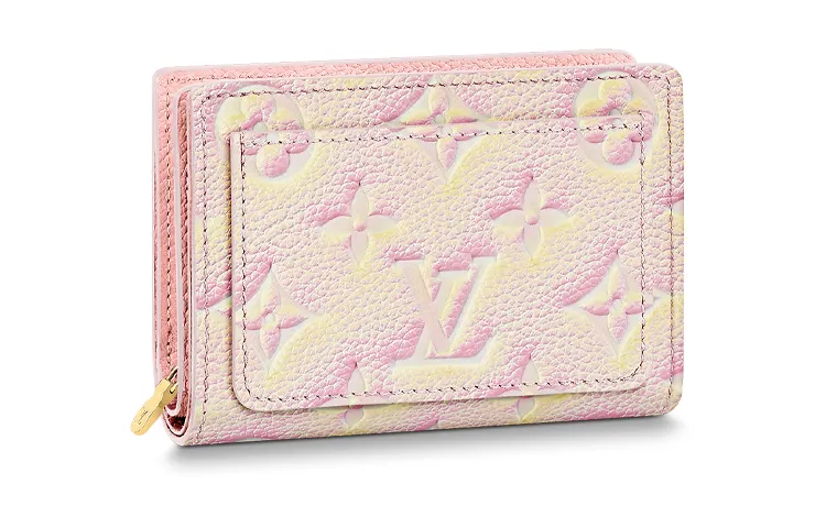 LOUIS VUITTON Summer Stardust Clea Wallet Pink