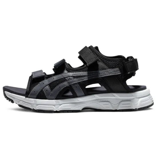Asics Kahana Sd 2 Fashion Retro Sports Unisex Black Gray Sandals 'Black Gray'