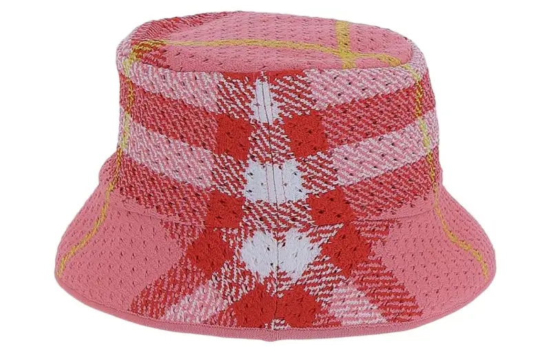 【Previous Season】check-pattern bucket hat