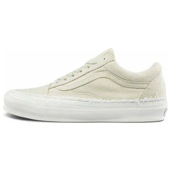 Old Skool OG Vans LX 'Raw Edge   Vintage White'