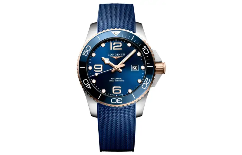 LONGINES Comcast Diving Collection Automatic Mechanical Movement Calendar Display Men's Watches Watch 43mm