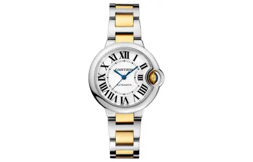CARTIER Blue Balloon Collection Automatic Mechanical Movement 30m Waterproof Women's Watch White Dial