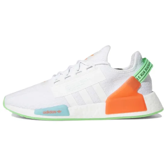 Adidas Originals Nmd R1 V2 Glow White Sonic Ink