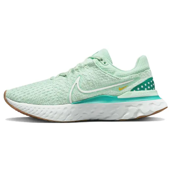 Nike React Infinity Run Flyknit 3 Running Shoes Women's Low-top Green/white