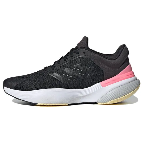 Adidas Response Running Shoes Women's Low-top Black/White/Pink