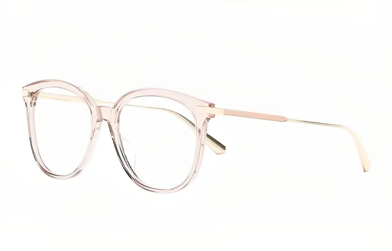 DIOR Square Eyeglass Frames Unisex