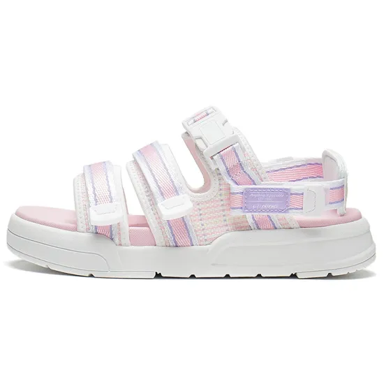 LINING Coca Beach Sandals Women's Ivory/Weak Pink