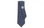HERMES Ties Men's Marine Blue