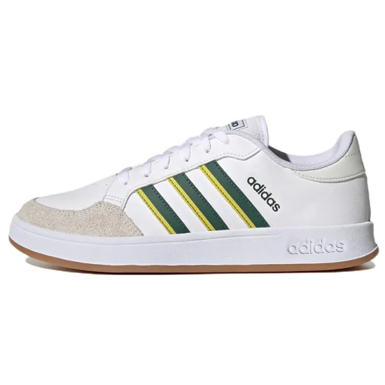 Adidas Neo Neo Breaknet Court Lifestyle Shoes 'Collegiate Green Impact Yellow'