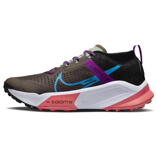 Nike ZoomX Zegama Trail Ironstone Laser Blue Magic Ember