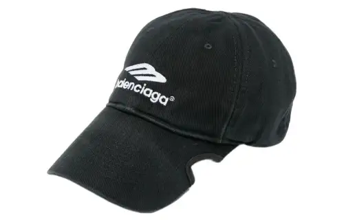Balenciaga Baseball Caps Unisex Black