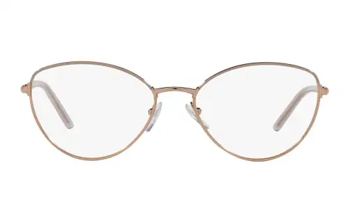 PRADA Prescription Glasses Unisex Gold