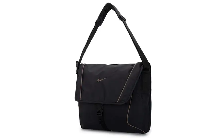 Nike Fabric Crossbody Bag, Shoulder Bag Unisex Black