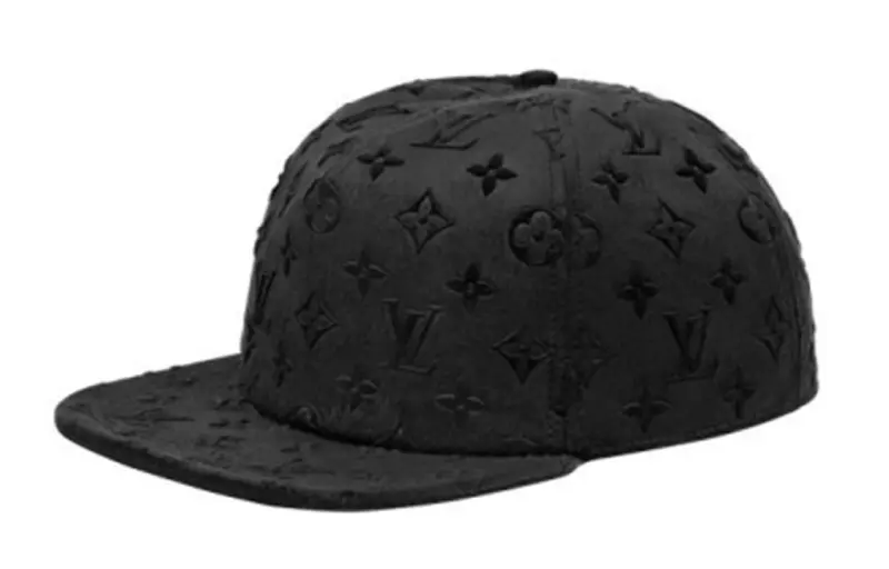 LOUIS VUITTON Black Baseball Caps Unisex