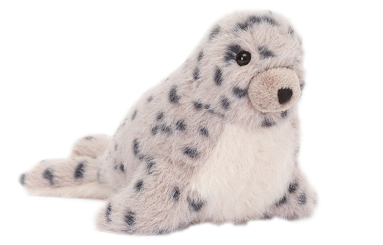 JELLYCAT Ocean Series Animals Cool Spotted Seal Companion and Comfort Doll Plush Doll 8cm Height