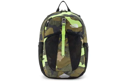THE NORTH FACE 17L Backpack Outdoor Bag Polyester Green Unisex