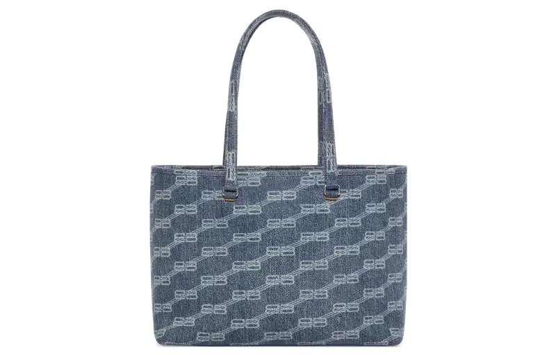 Balenciaga Denim Handbag Medium Women's Blue