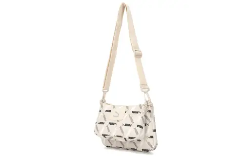 PUMA Fabric Shoulder Bag Women's Ecru
