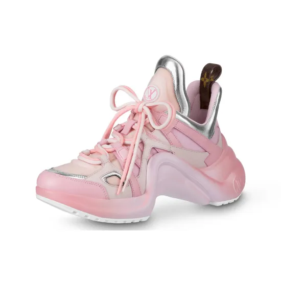 LOUIS VUITTON Archlight 1.0 Sneakers 'Pink Silver' Women's