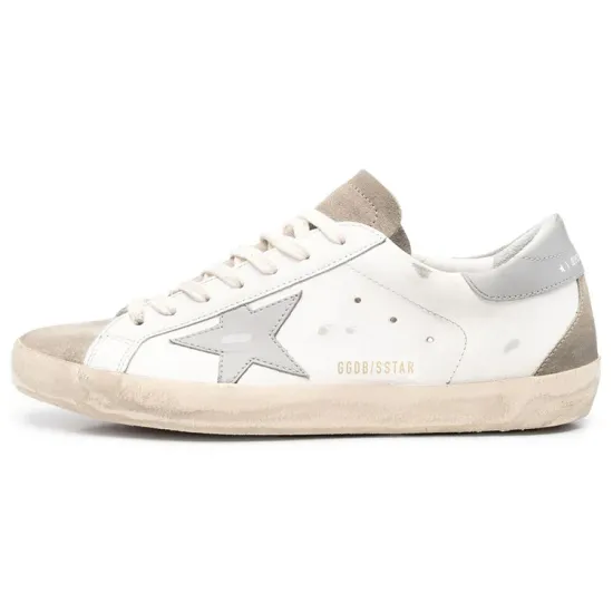 Golden Goose Super-Star Skateboard Shoes Men Low-top White
