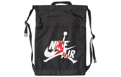 Jordan Polyester Gym Bag Backpack Regular Unisex Black