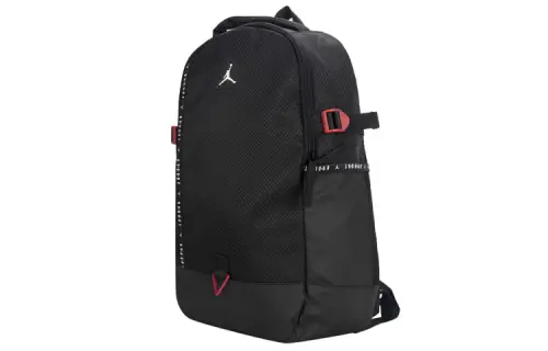 Jordan Athleisure Polyester Backpack Regular Unisex Black