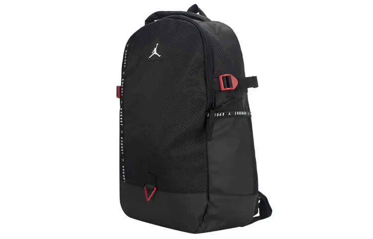 Jordan Athleisure Polyester Backpack Unisex Black