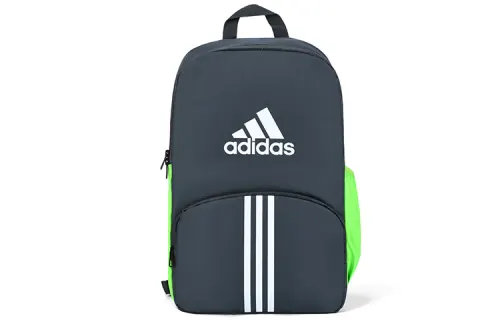 Adidas Polyester Backpack Regular Unisex Black Green