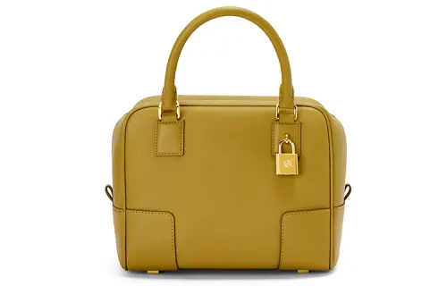 LOEWE Amazona Nappa Cow Leather Handbag, Shoulder Bag, Crossbody Bag Mini Women's Tawny