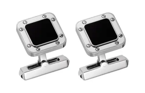 Cartier Cufflinks Men's Black