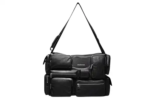 Balenciaga Superbusy Large Sling Bag Black