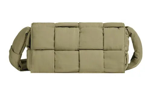 Bottega Veneta Padded Tech Cassette Travertine