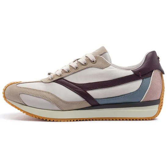 LI-NING 1990 Zhengrong Casual Shoes Women's Low-Top Light Antique Yellow/Smoked Apricot